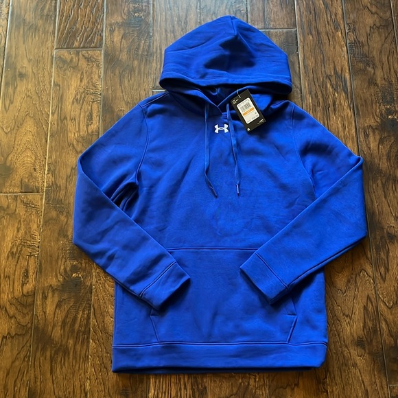 NWT! Under Armour Hustle Fleece Hoodie, size small - Picture 8 of 10